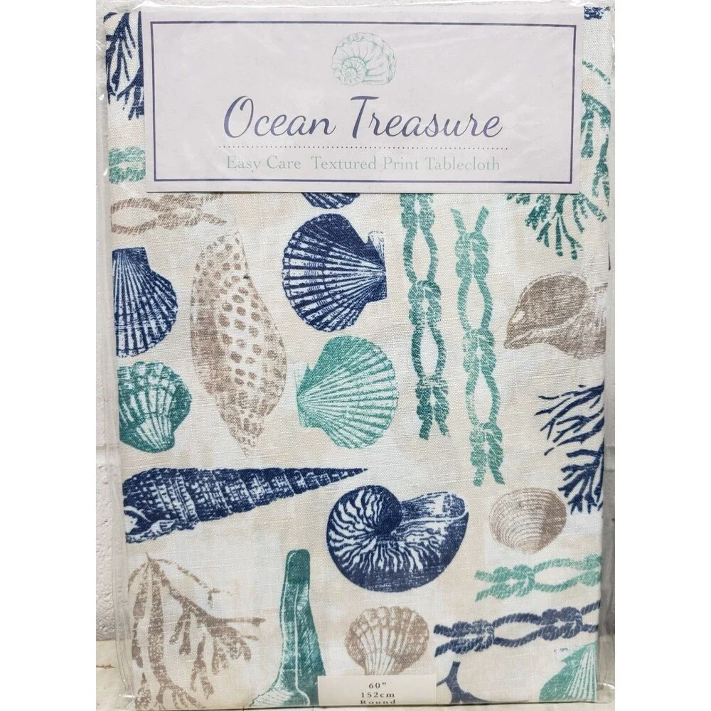 Printed Fabric Tablecloth 60